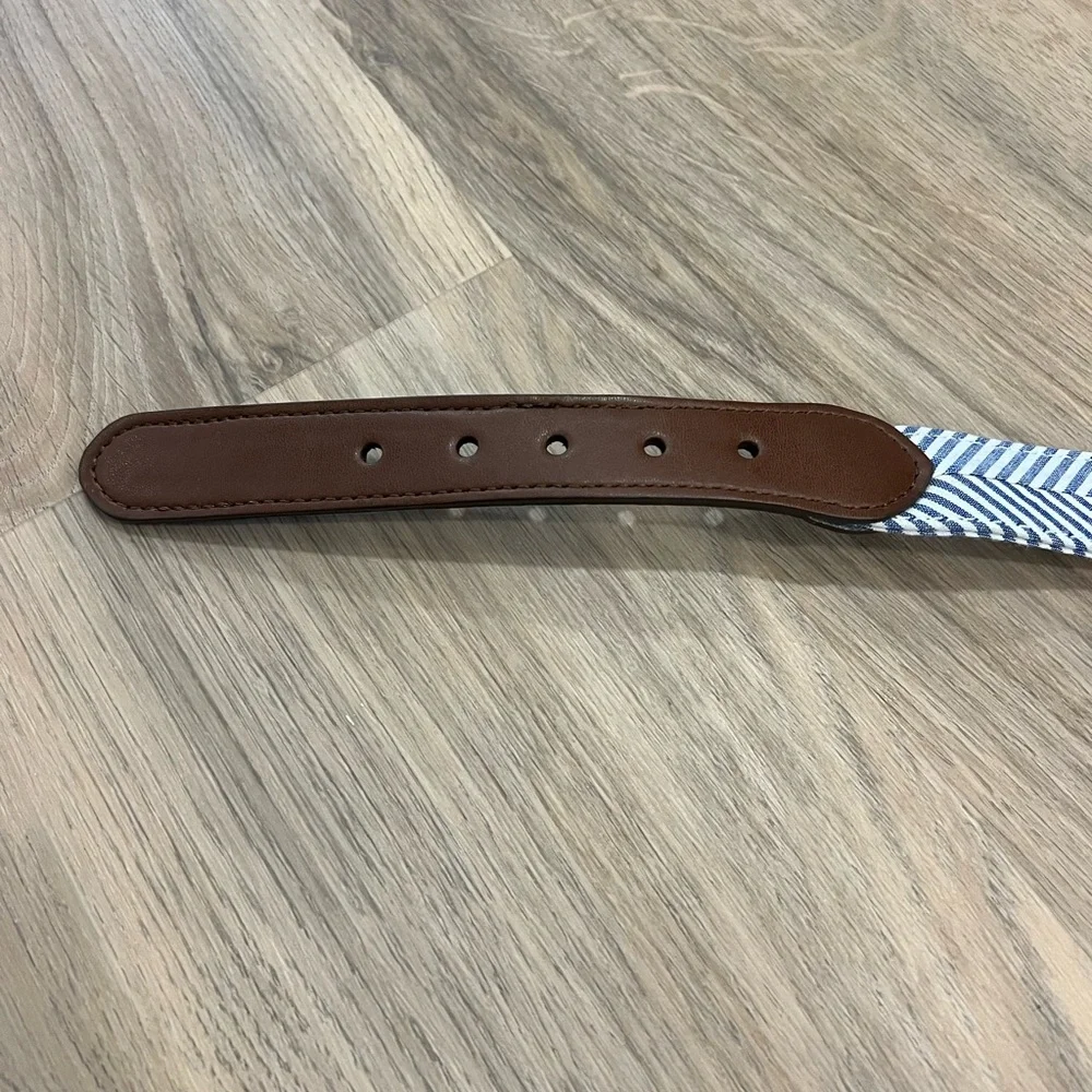 Crown & Ivy Boys Seersucker Belt